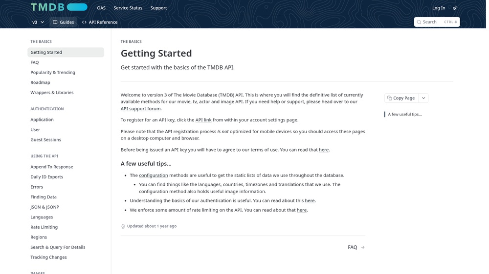 TMDB API