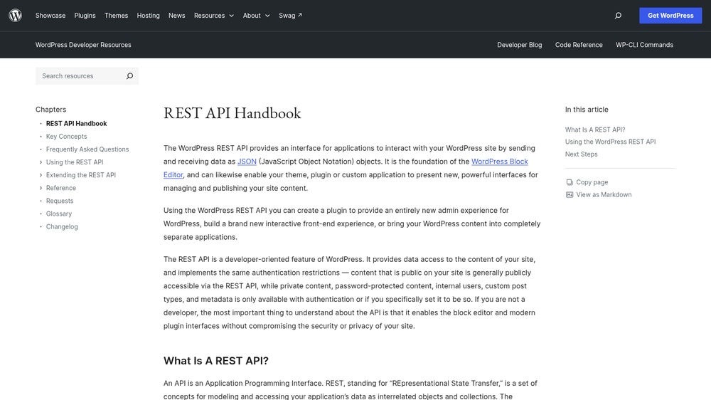 WordPress REST API