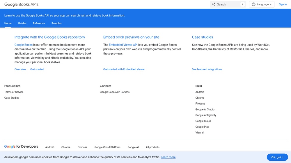 Google Books API