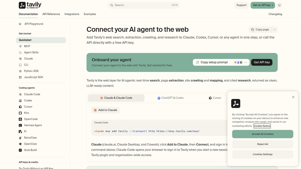 Tavily Search API
