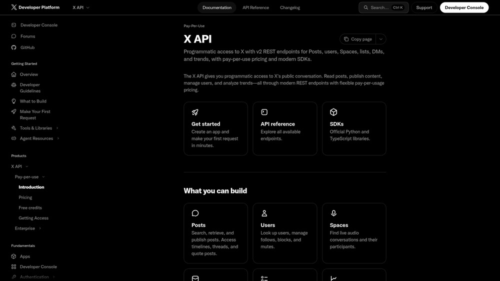 X (Twitter) API