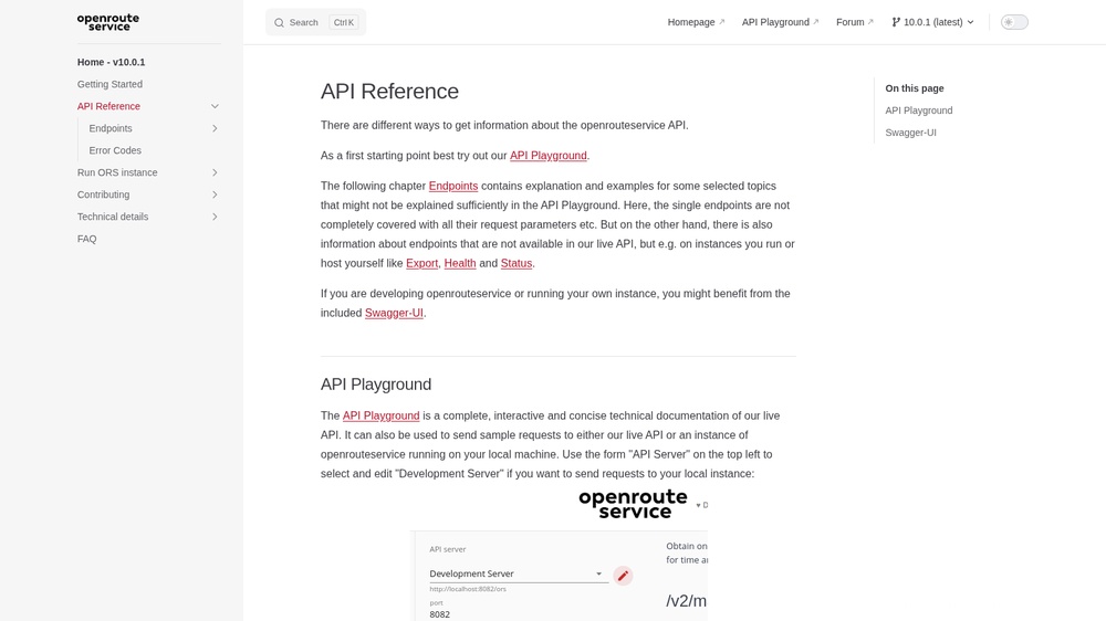 OpenRouteService