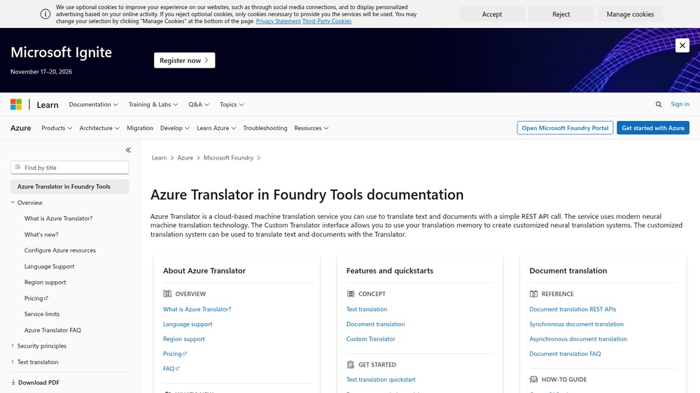Microsoft Translator