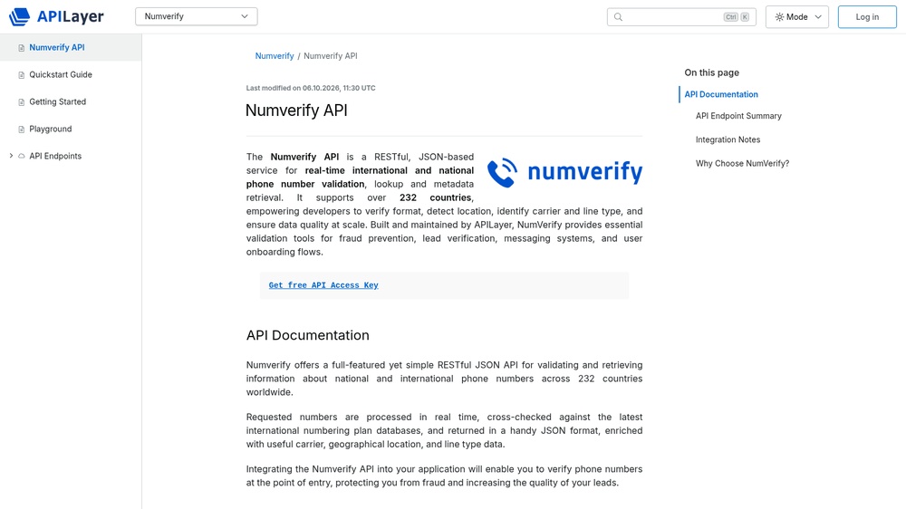 numverify