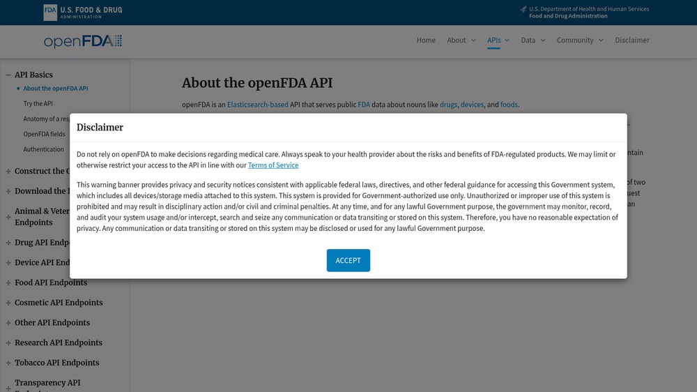 openFDA