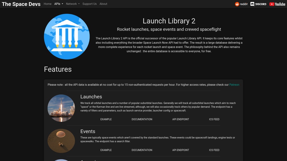 Launch Library 2