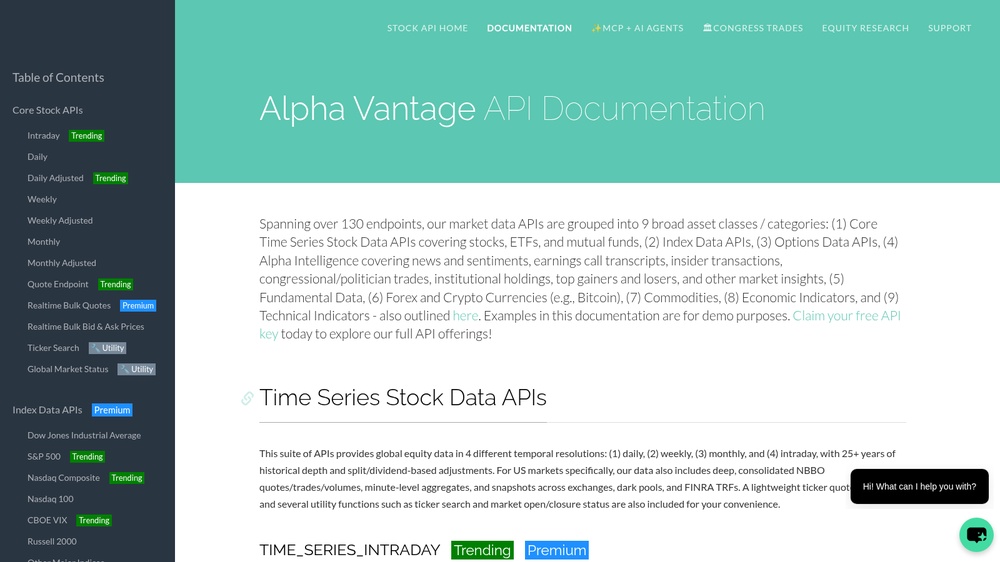 Alpha Vantage